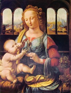 Leonardo: Madonna del garofano